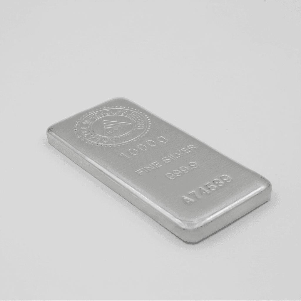 Silver Cast Bar (1000 gr)