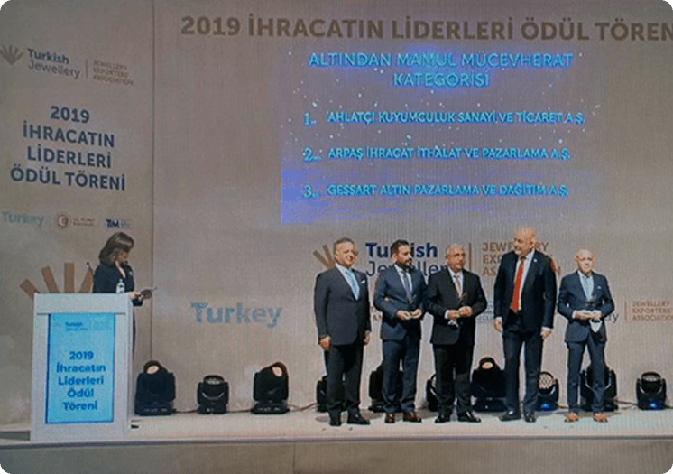 Ahlatcı Jewelry Becomes Gold Export Champion